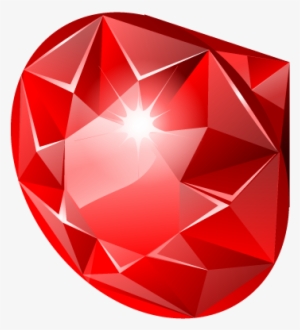 Diamond Clipart Ruby Stone - Ruby Icon #121362