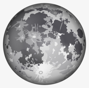 Graphic Download The Clip Art At Clker Com Vector - Moon Clipart #121410