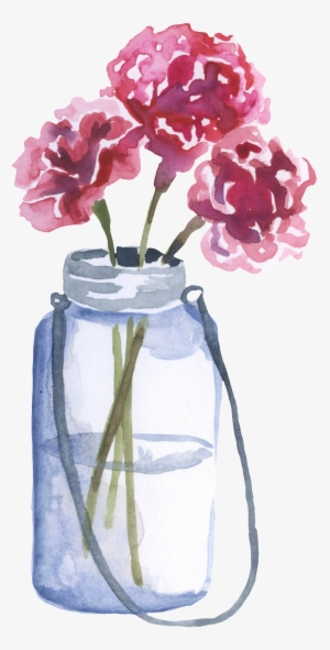 Purple Flower Arrangement Transparent Decorative #121735