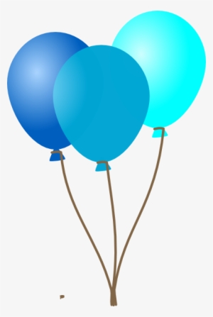 Emmas Blue Balloons Clip Art At Clker - Blue Balloons Clip Art #122127