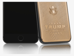 Gold-plated Iphone 7 With Donald Trump's Face Costs - Iphone 7 Trump #122611