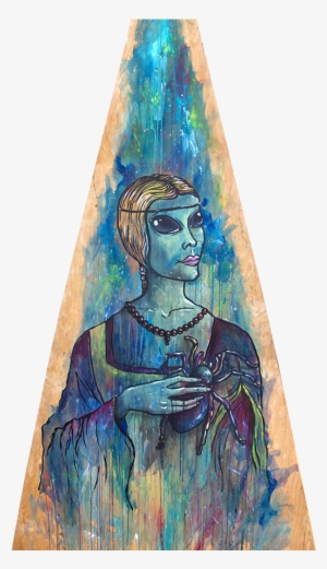 Lady With A Tarantula - Art #122638