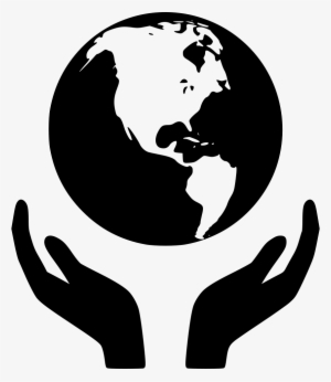 World Hand Svg Png Icon Free Download - Hands Holding The World #122729