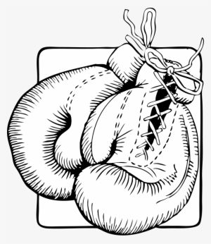 Boxing Gloves Outline #122833