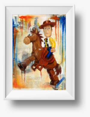 Yee Haw Print - Picture Frame #123295