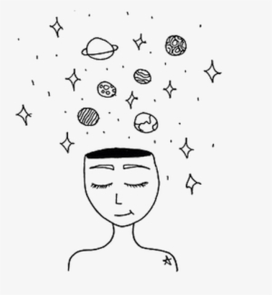 Transparent Tumblr Planets - Galaxy Doodle #123315