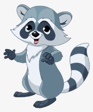 Raccoon Png - Cartoon Raccoon #123452