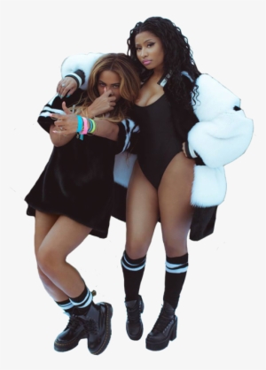 Picture Freeuse Via On We Heart It Beyonc Nicki - Beyonce Et Nicki Minaj #123571