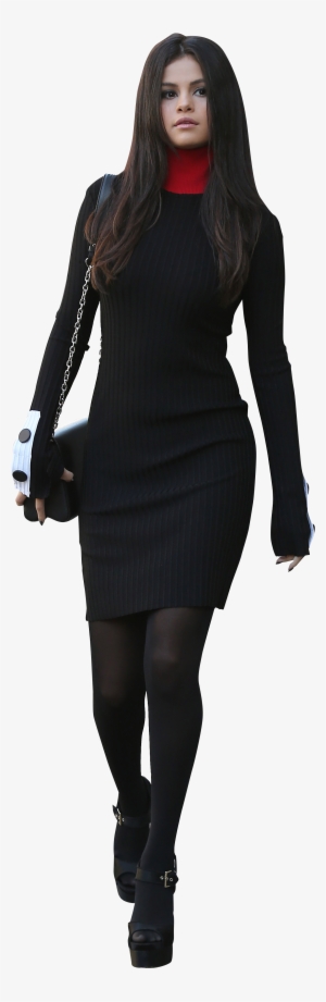 Black Person Walking Png - Selena Gomez Sokak Tarzı #123752