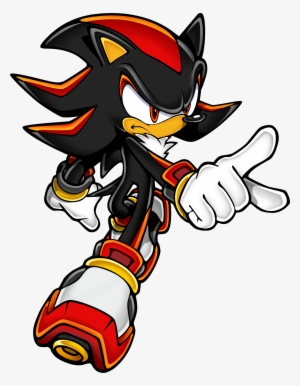 Sonic Hedgehog Red White - Sonic The Hedgehog Black #124183
