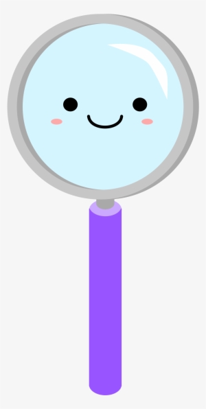 This Free Icons Png Design Of Kawaii Magnifying Glass #124418