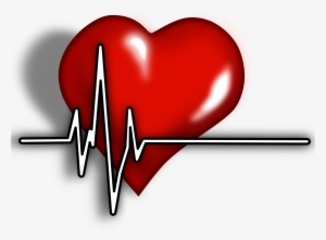 Heart Ecg Logo - Cardiac Clipart #124464