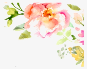 Sonja Is An Animated, Enthusiastic, Energetic Speaker - Watercolor Flowers Border Free #124788