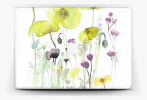 Painted Yellow Flowers - Flower #124927