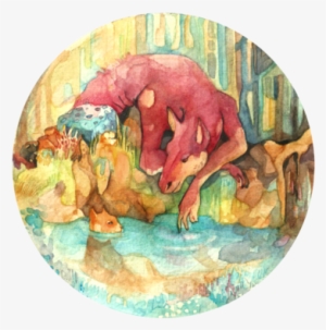 Conversations By The Pool By Paperanddust On Deviantart - Watercolor Paint #125019