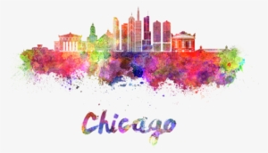 Chicago Transparent Watercolor Banner Free Library - Pune City Clipart #125121