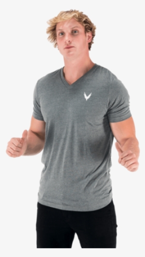 Logan Paul Wearing The Maverick V-neck - Logan Paul Transparent Background #125253