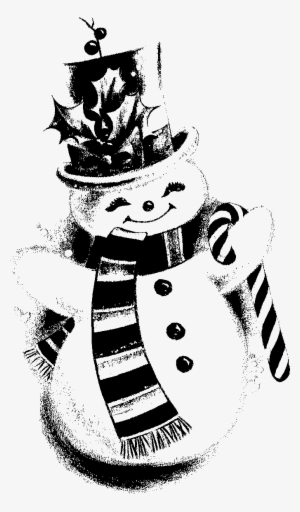 Clipart Snowman Old Fashioned - Clip Art #125622