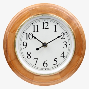 Wooden Wall Clock Png Image - Wall Watch Image Png #125765