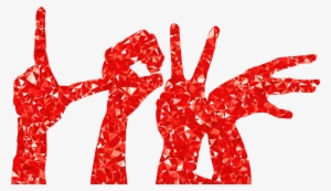 Love Hand Silhouette #125787