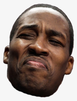 Jordan Crying Face Png Clip Art Freeuse Download - Dwight Howard Mad #125878