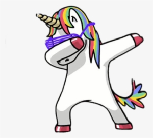 Unicorn Transparent Dab - Unicorn T-shirt Mugs #126155