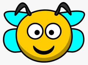 Bee Head Smile - Bee Head Cartoon #126234