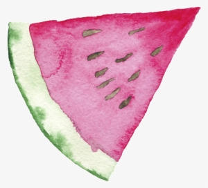 Hand Painted Watercolor Cartoon Transparent Fruit Png - Süßes Sommer-spaß-melone-frucht-party Rundes Kissen #126362