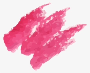 Watercolor Painting Graffiti Red - Water Color Design Png #127197