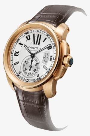 Women's Wrist Band Watch Png Image - Cartier Calibre De Cartier Steel - W7100037 #127376