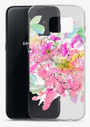 Watercolor Peony Samsung Case - Smartphone #127782