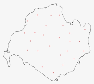 Distribution Of Barbed Wire Hair Corral Locations Where - Illustration #127911