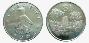 Zimbabwe 1 Dollar - Zimbabwe 10 Cent Coin #128224