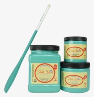 Mermaid Tail Chalk Mineral Paint 8oz - Dixie Belle Paint Company Chalk Finish Furniture Spanish #128335