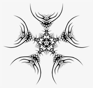 Drawing Tattoo Tribal Art Architecture - Symmetrical Tribal Designs #128393