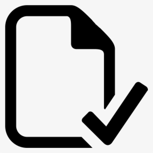 Check File Icon - Edit File Icon Png #128489