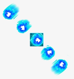 Blue Fire Bar - Pixel Art Blue Fire #128507