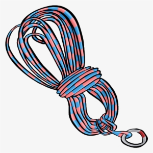 Blue Climbing Rope Clothing Icon Id 3052 - Climbing Rope Clipart #128839