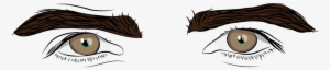 Eyeball Clipart Male Eye - Ojos Hombre Png #128899