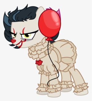 Image Library Stock Silent Nightmare Night Costume - Mlp Base Pennywise #129002