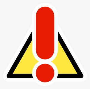 This Free Icons Png Design Of Primary Warning #129404