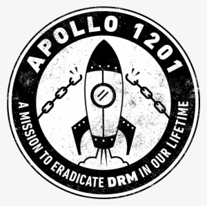 Eff Drm Apollo Logo Grunge - Transparent Grunge Circle Logo #129548