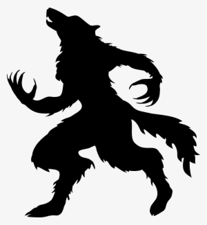 Halloween Werewolf Silhouette Png Clip Art Image #129633