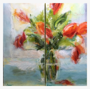 Spring Petals Sabo Fine Art - Modern Art #129676