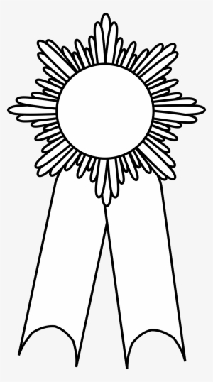 Black Ribbon Prize Award Medal - Medali Hitam Putih #129907