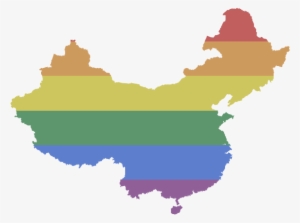 Lgbt China - China Map Vector Png #1200205