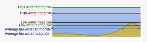 Water Surface Level Changes With Tides - Spring Tide Water Levels #1201228