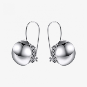 Viennois Silver/coffee Gold Color Dangle Earrings #1201409