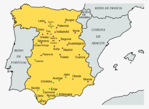 Open - Map Of Spain 1400 - Free Transparent PNG Download - PNGkey
