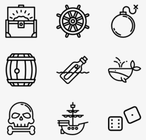 Pirate Collection - Wedding Icon Transparent Background #1202059